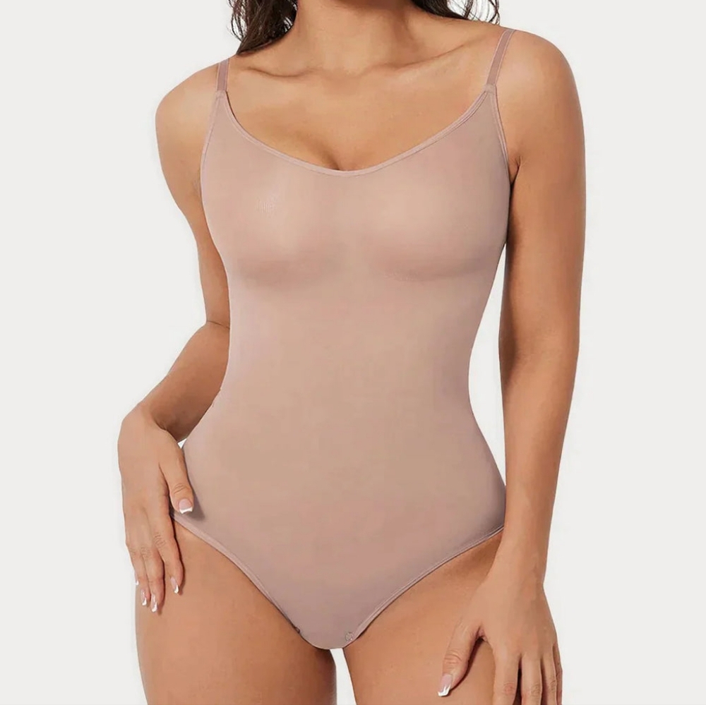 Viral Heyshape Snatching Shapewear bodysuit nude sz M!